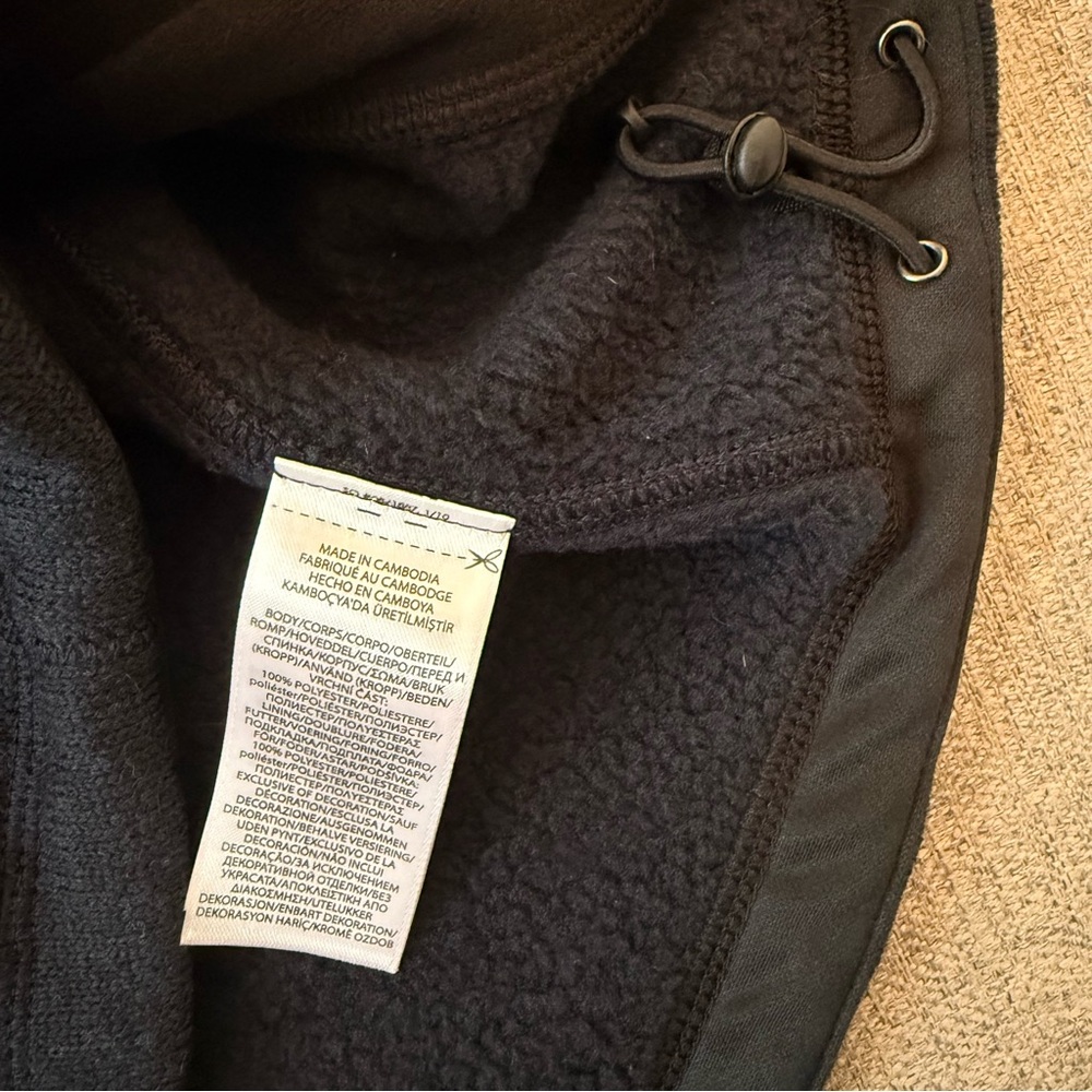 Men’s Polo Ralph Lauren Navy Fleece Mockneck Vest - Picture 8 of 8
